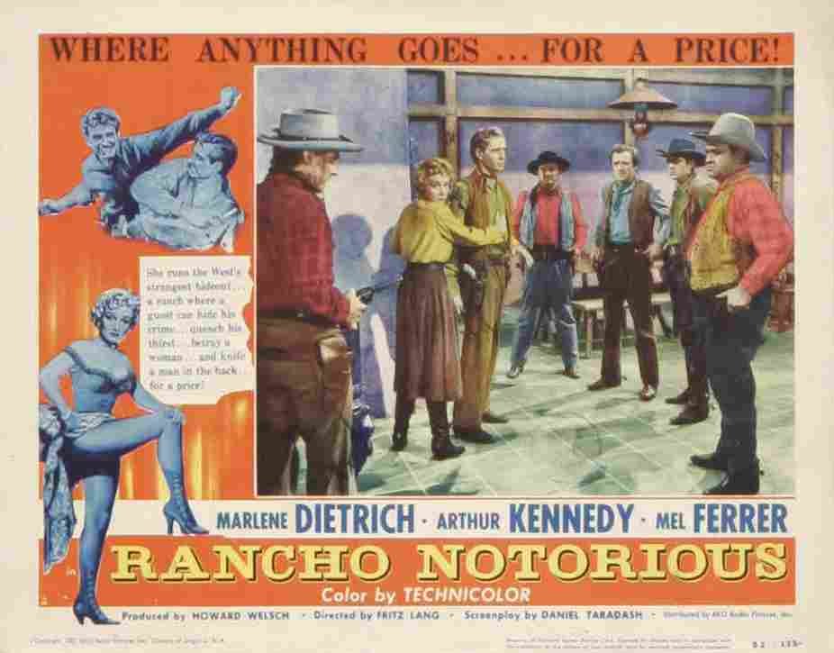 Rancho Notorious 11  film star poster A4 Photo Print