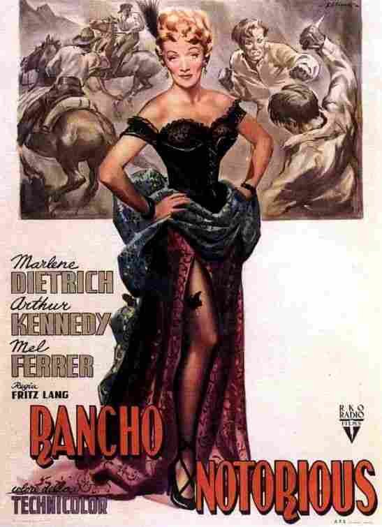 Rancho Notorious 14  film star poster A4 Photo Print