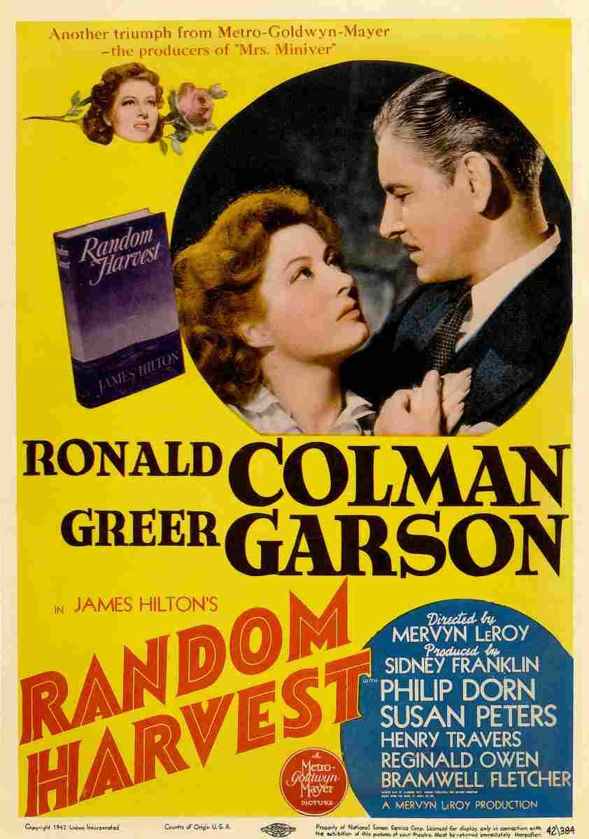 Random Harvest 01  film star poster A4 Photo Print