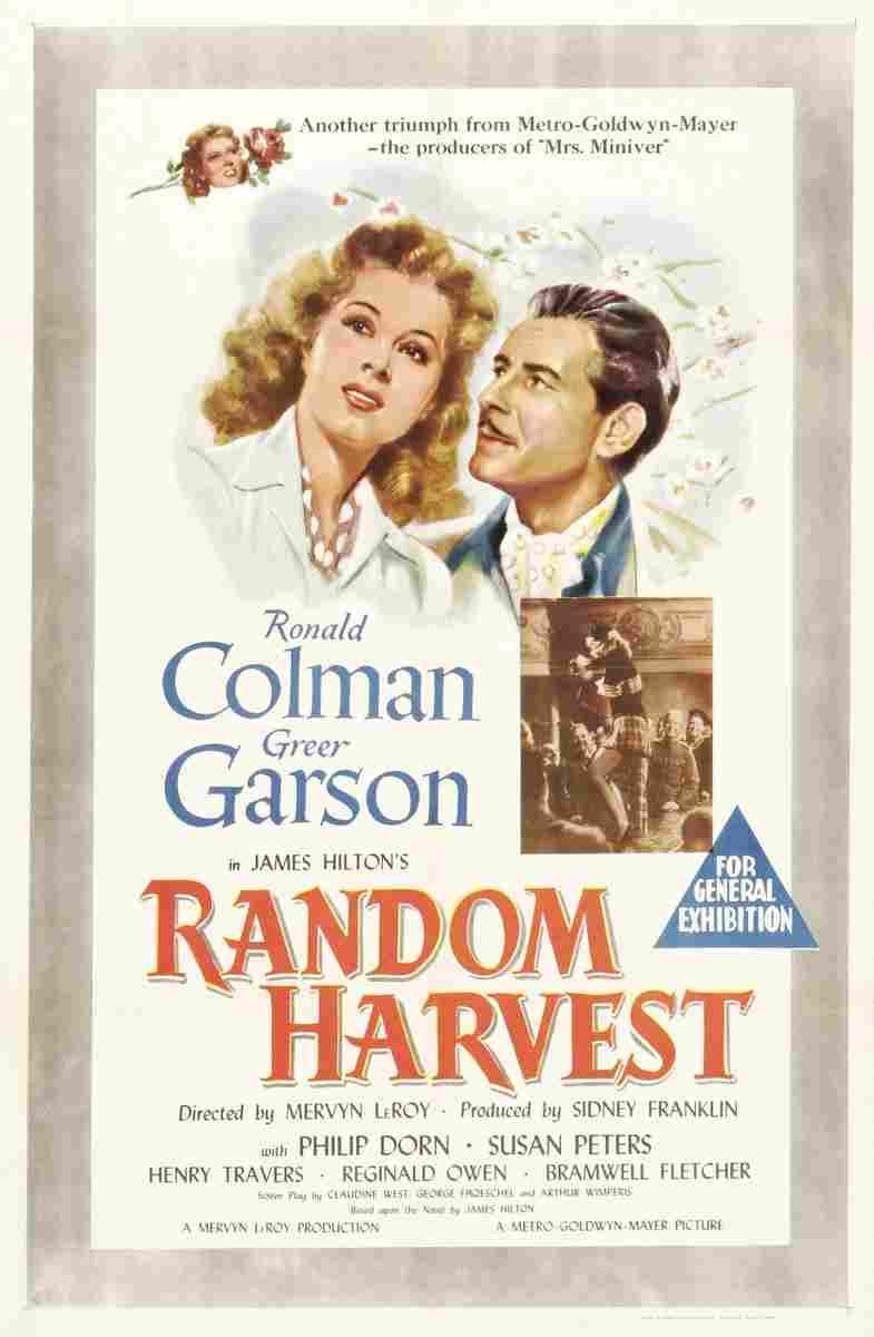 Random Harvest 06  film star poster A4 Photo Print
