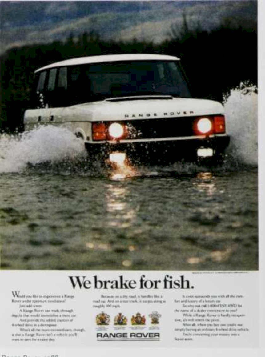 Range Rover Defender 2 Vintage Retro Advert Ads A4 Photo Print