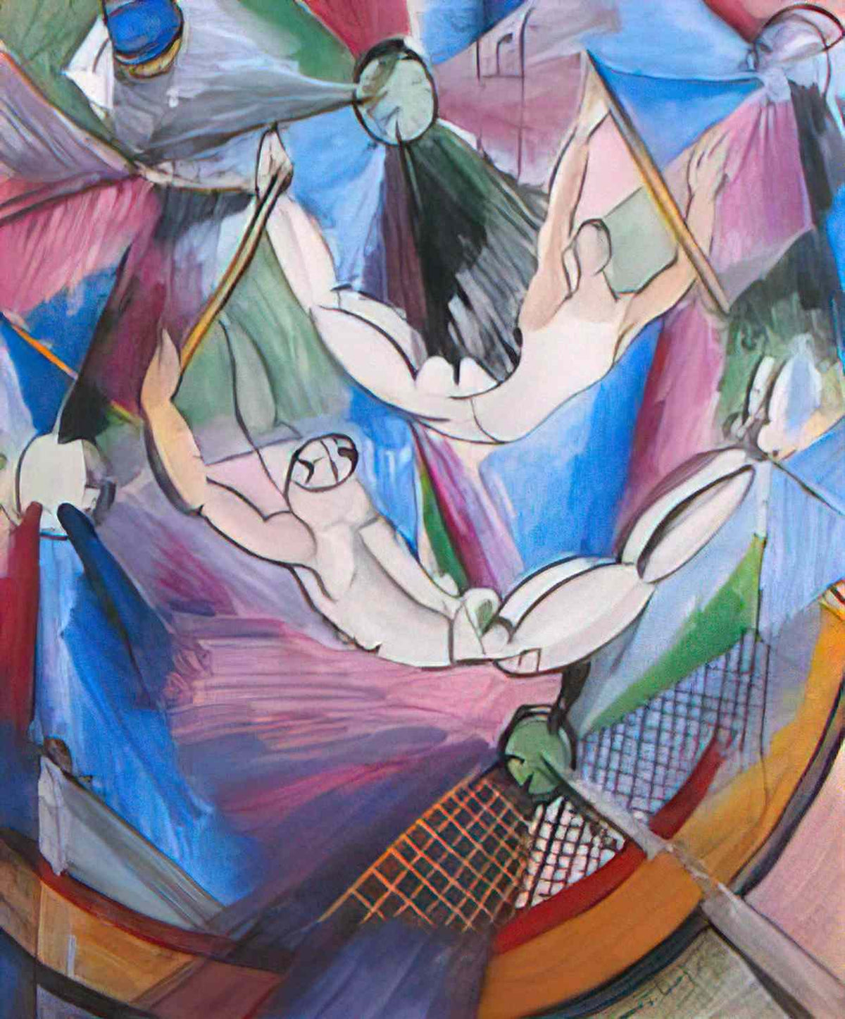 Raoul Dufy acrobats 1922 Art A4 Photo Print
