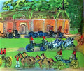 Raoul Dufy chateau and horses 1930 Art A4 Photo Print