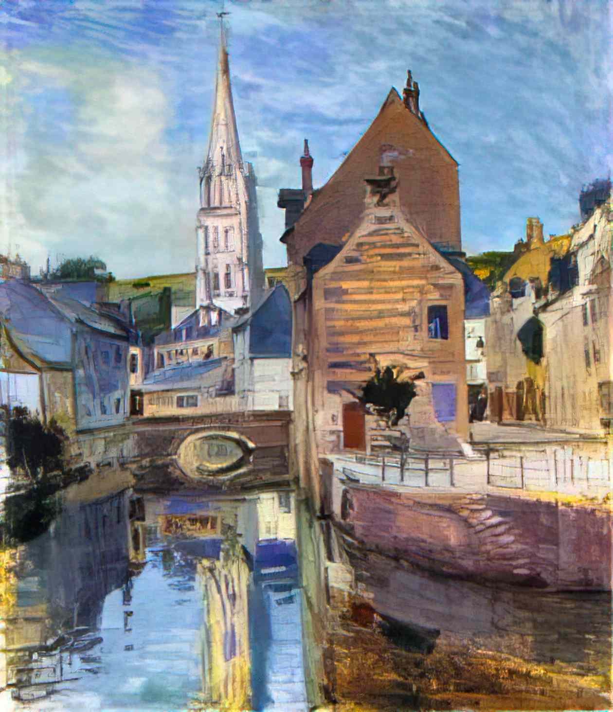 Raoul Dufy harfleur 1903 Art A4 Photo Print