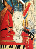 Raoul Dufy homage to mozart Art A4 Photo Print