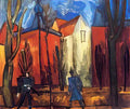 Raoul Dufy houses in munich 1909 Art A4 Photo Print