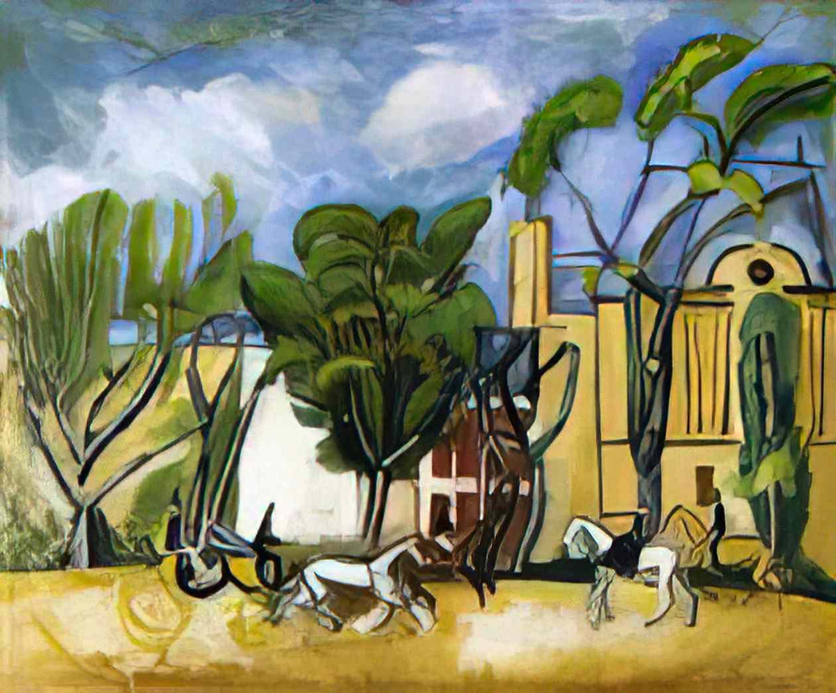 Raoul Dufy l avenue du bois 1908 Art A4 Photo Print