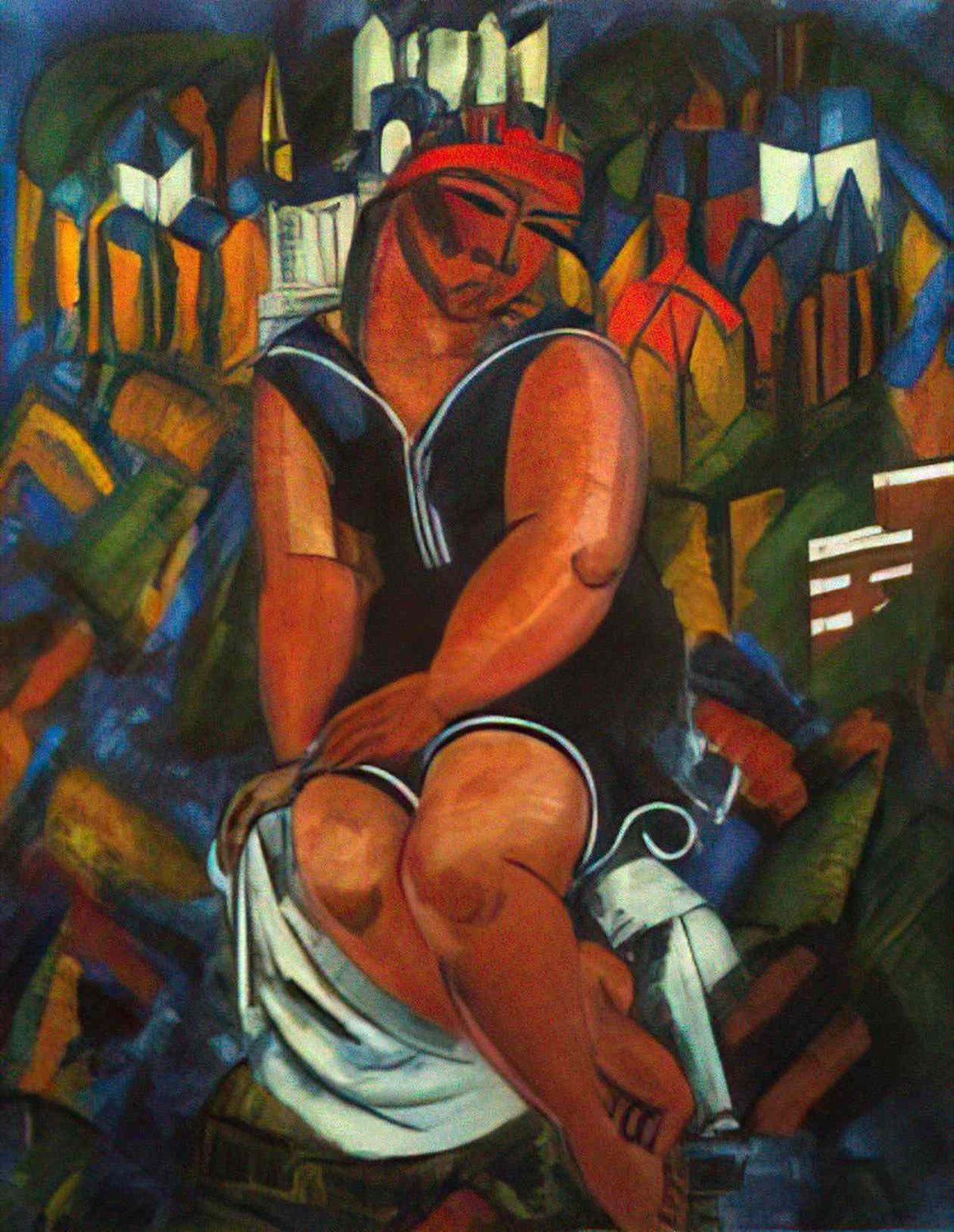 Raoul Dufy large bather 1914 Art A4 Photo Print
