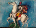 Raoul Dufy le cavalier arabe le cavalier blanc 1914 Art A4 Photo Print