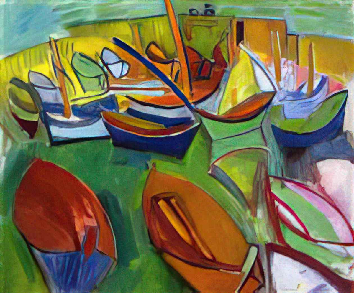 Raoul Dufy martigues 1907 Art A4 Photo Print