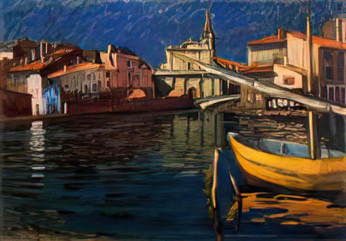 Raoul Dufy martigues Art A4 Photo Print