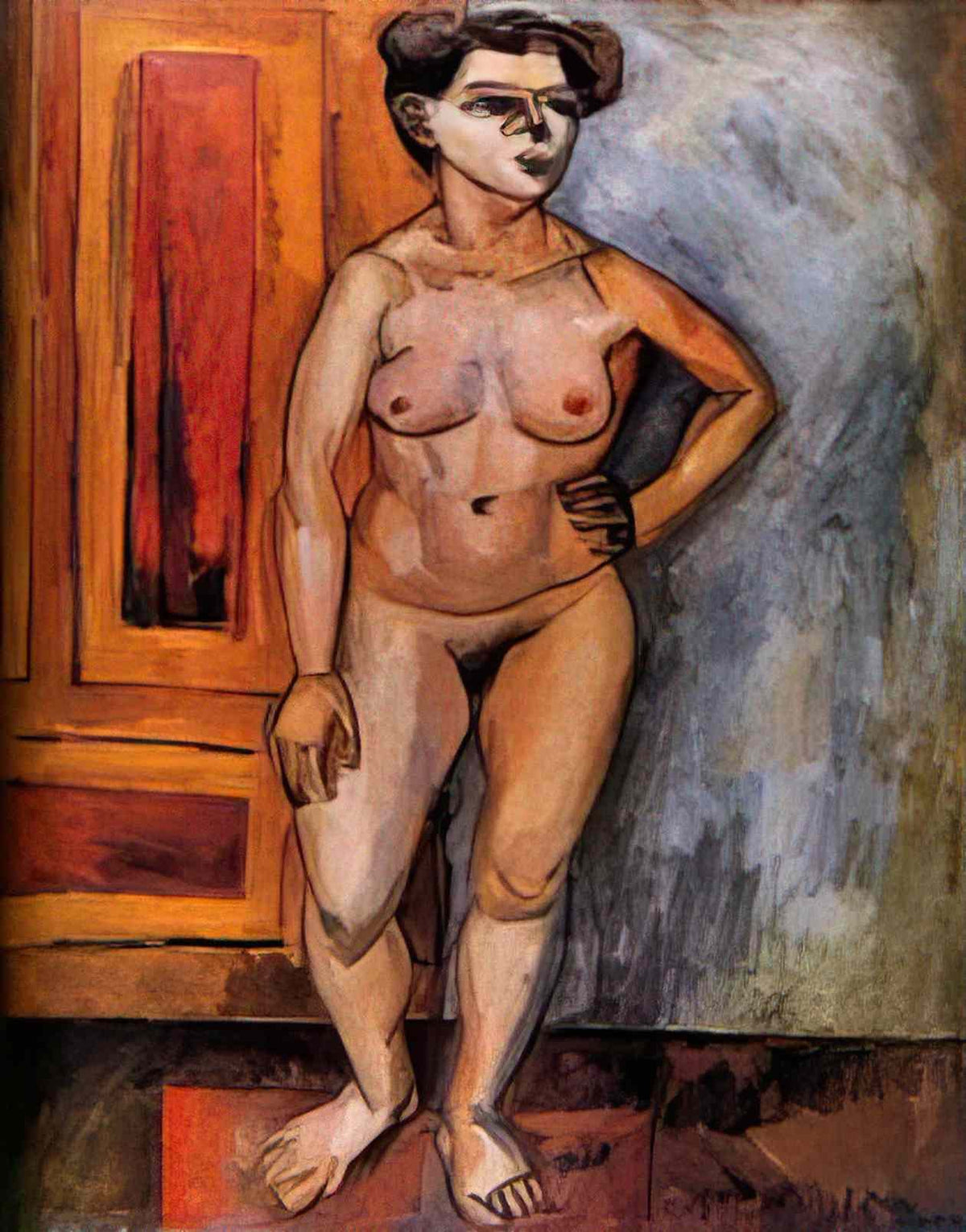 Raoul Dufy nude 1909 Art A4 Photo Print