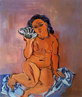 Raoul Dufy nude with seashell 1933 Art A4 Photo Print