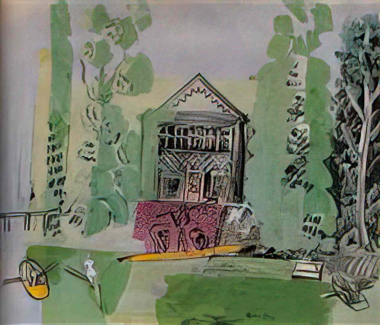 Raoul Dufy oarsmen on the marne 1925 Art A4 Photo Print