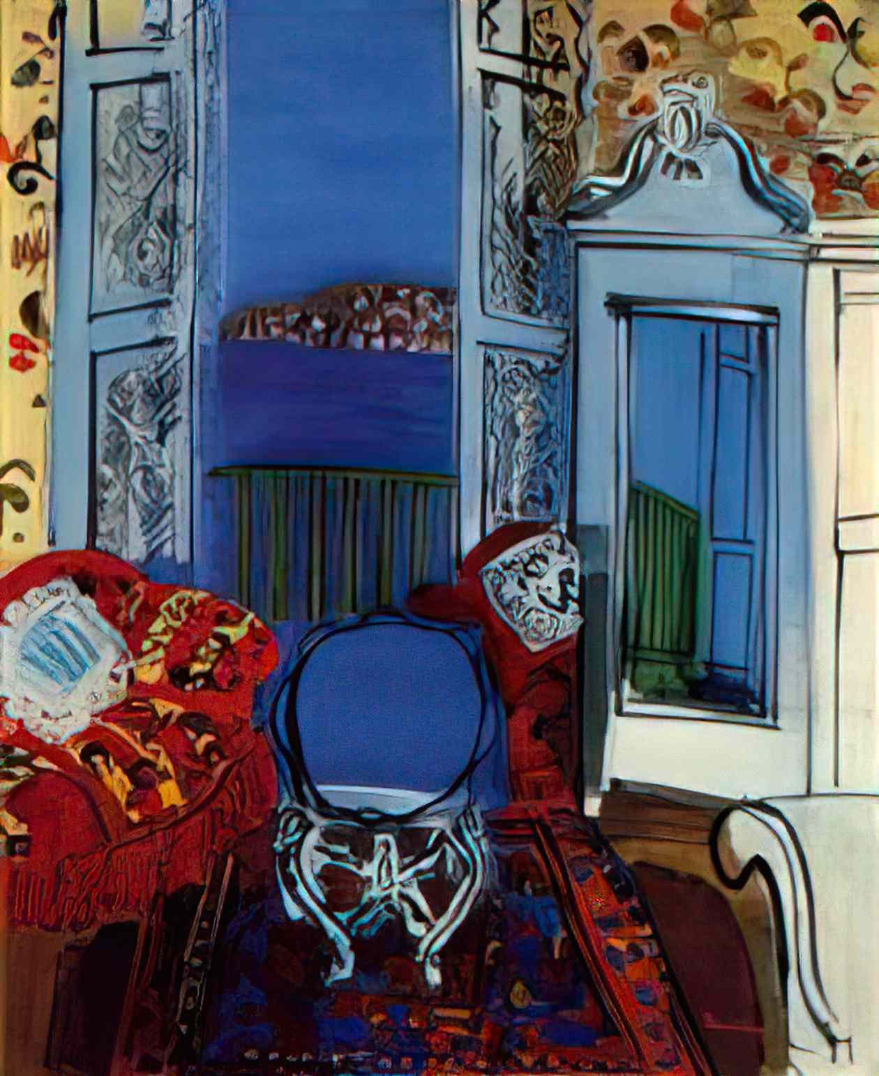 Raoul Dufy open window 1928 Art A4 Photo Print