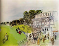 Raoul Dufy races with goodwwood 1930 Art A4 Photo Print