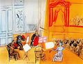 Raoul Dufy red quartet Art A4 Photo Print