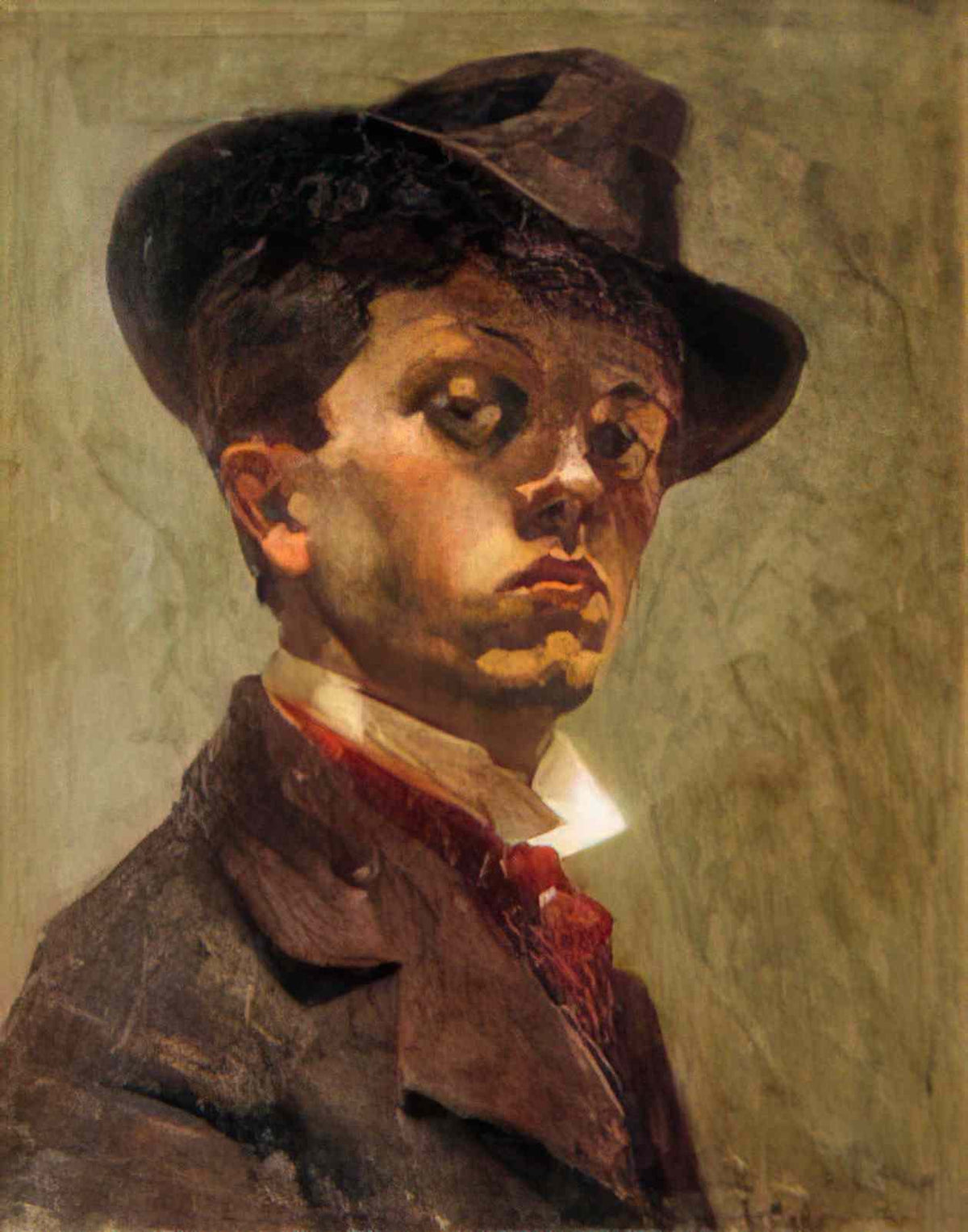 Raoul Dufy self portrait 1899 Art A4 Photo Print