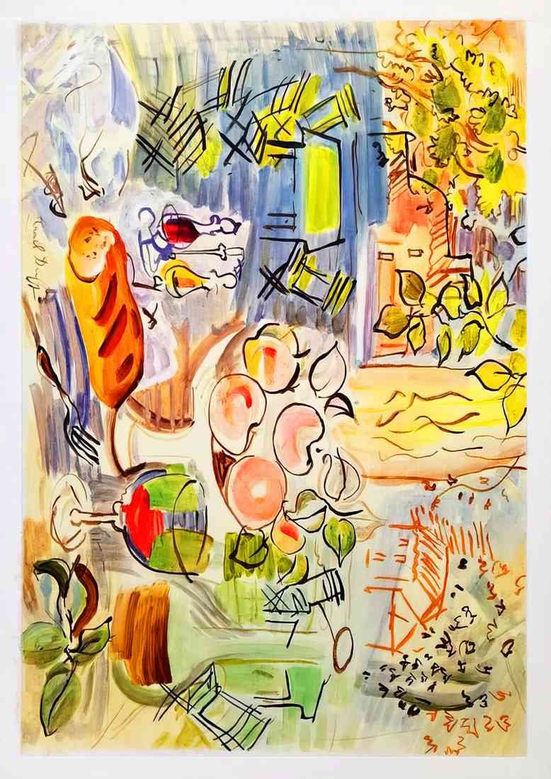 Raoul Dufy still life 1928 A4 Photo Print