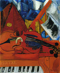Raoul Dufy the violin 1916 Art A4 Photo Print