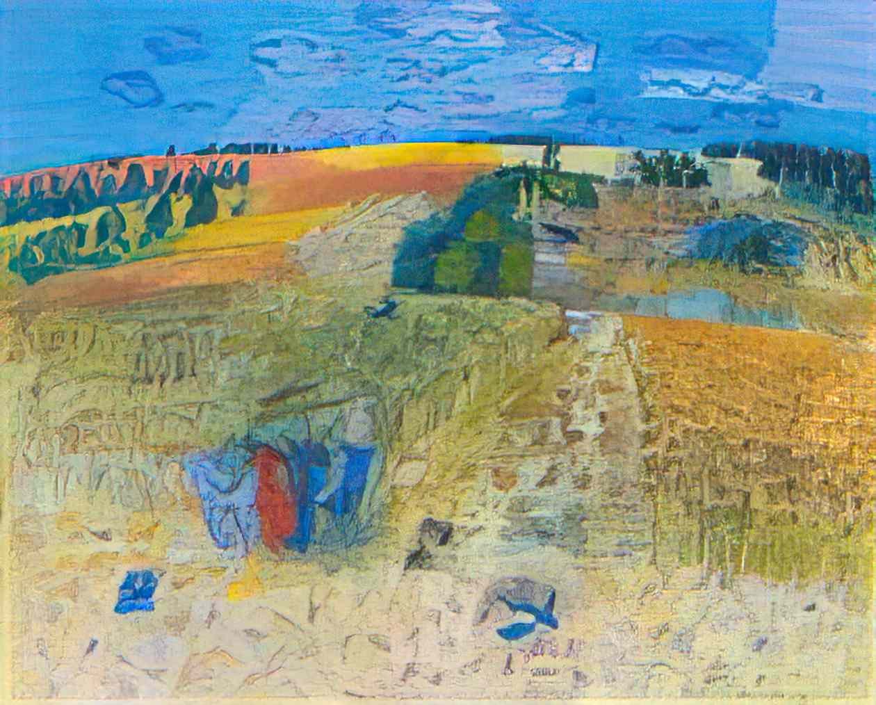 Raoul Dufy the wheatfield 1929 Art A4 Photo Print