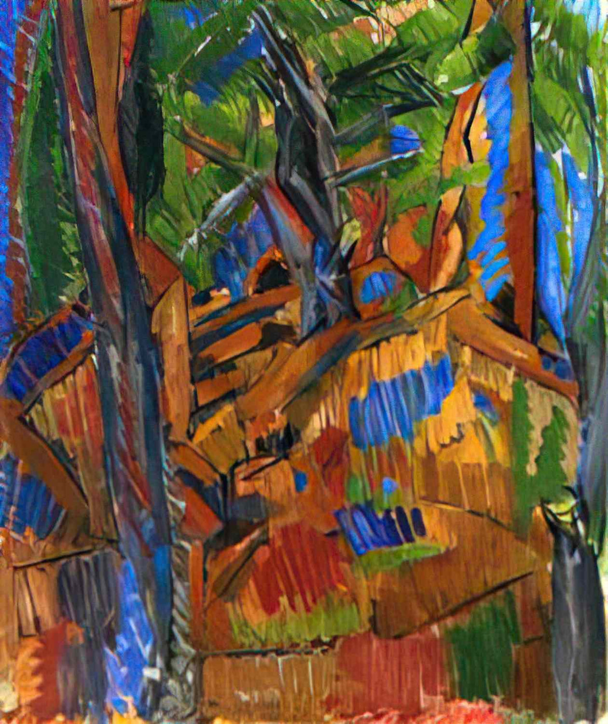 Raoul Dufy trees 1913 Art A4 Photo Print