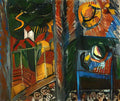 Raoul Dufy view from an open window Art A4 Photo Print