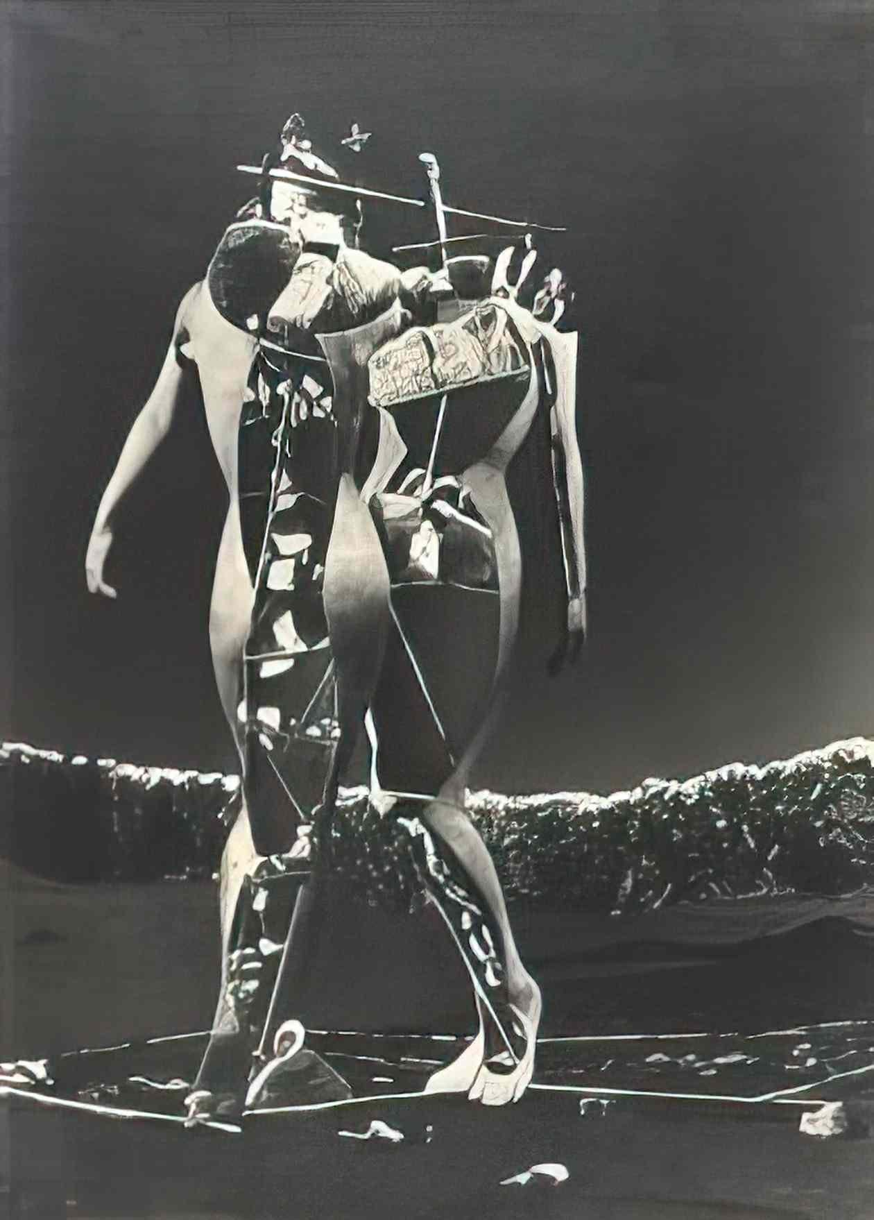 Raoul Ubac penth sil e 1937 Art A4 Photo Print