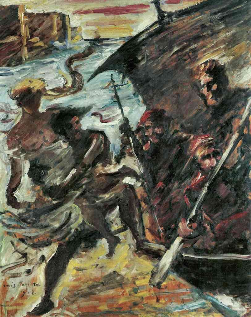 Rape Of A Woman Lovis Corinth Impressionism European A4 Photo Print