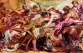 Rape Of Hippodameia Rubens A4 Photo Print