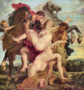 Rape Of The Daughters Of Leukippos Rubens A4 Photo Print