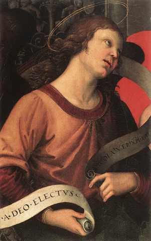 Raphael Angel Fragment Of The Baronci Altarpiece A4 Photo Print