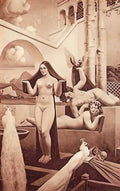 Raphael Delorme les paons Art A4 Photo Print