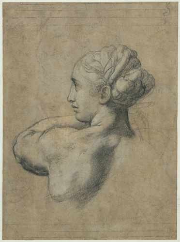 Raphael Head Of A Woman A4 Photo Print