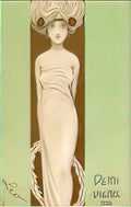 Raphael Kirchner a half of a virgin 1901 4 Art A4 Photo Print