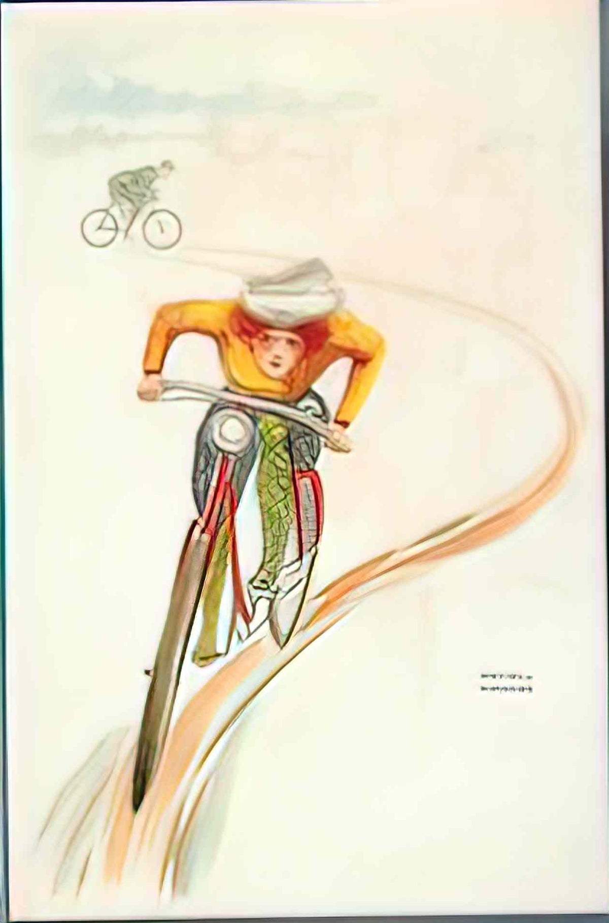 Raphael Kirchner all healing 2 Art A4 Photo Print