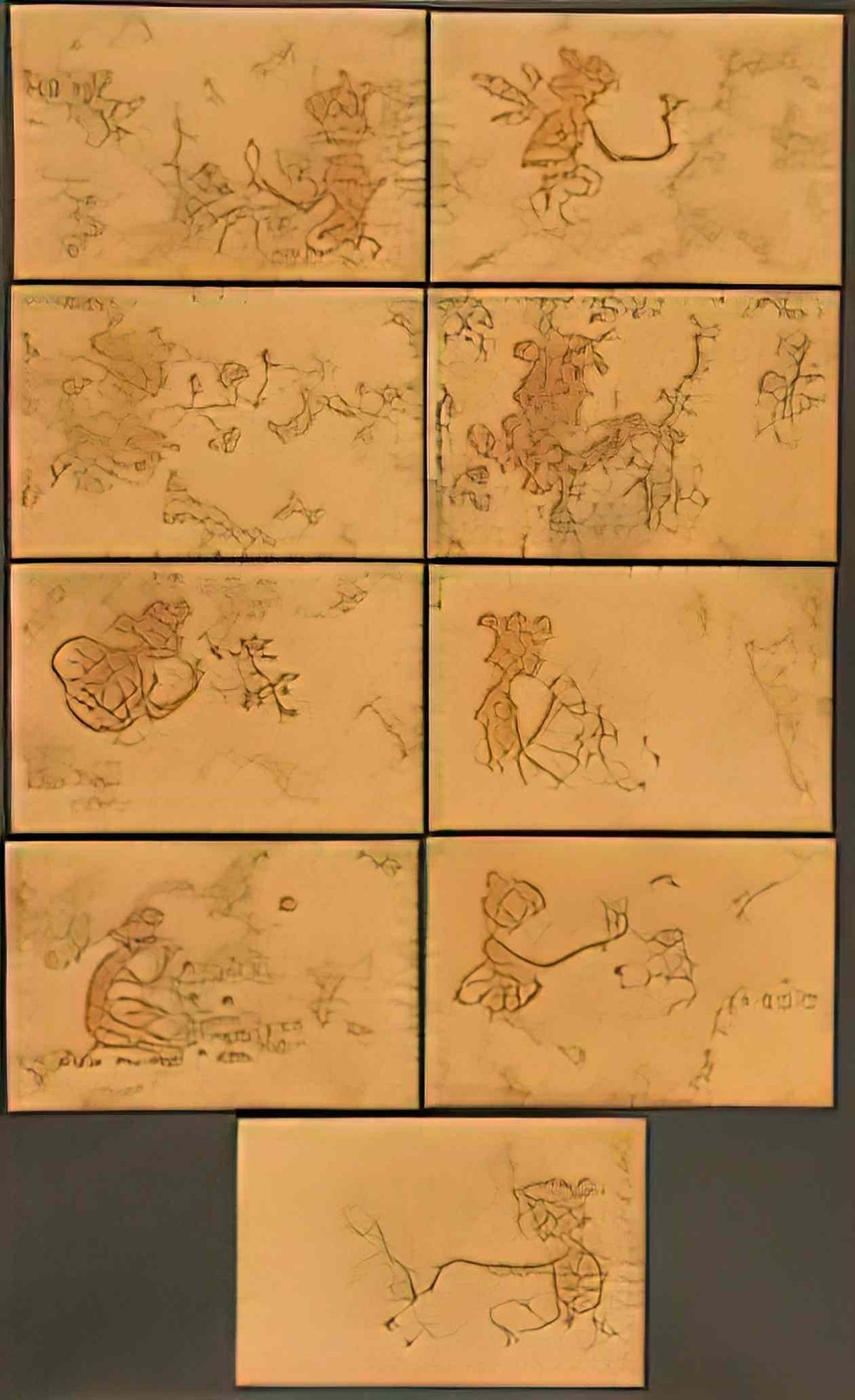 Raphael Kirchner art bronzes 1901 Art A4 Photo Print