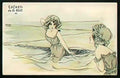 Raphael Kirchner boys and girls at sea 5 Art A4 Photo Print