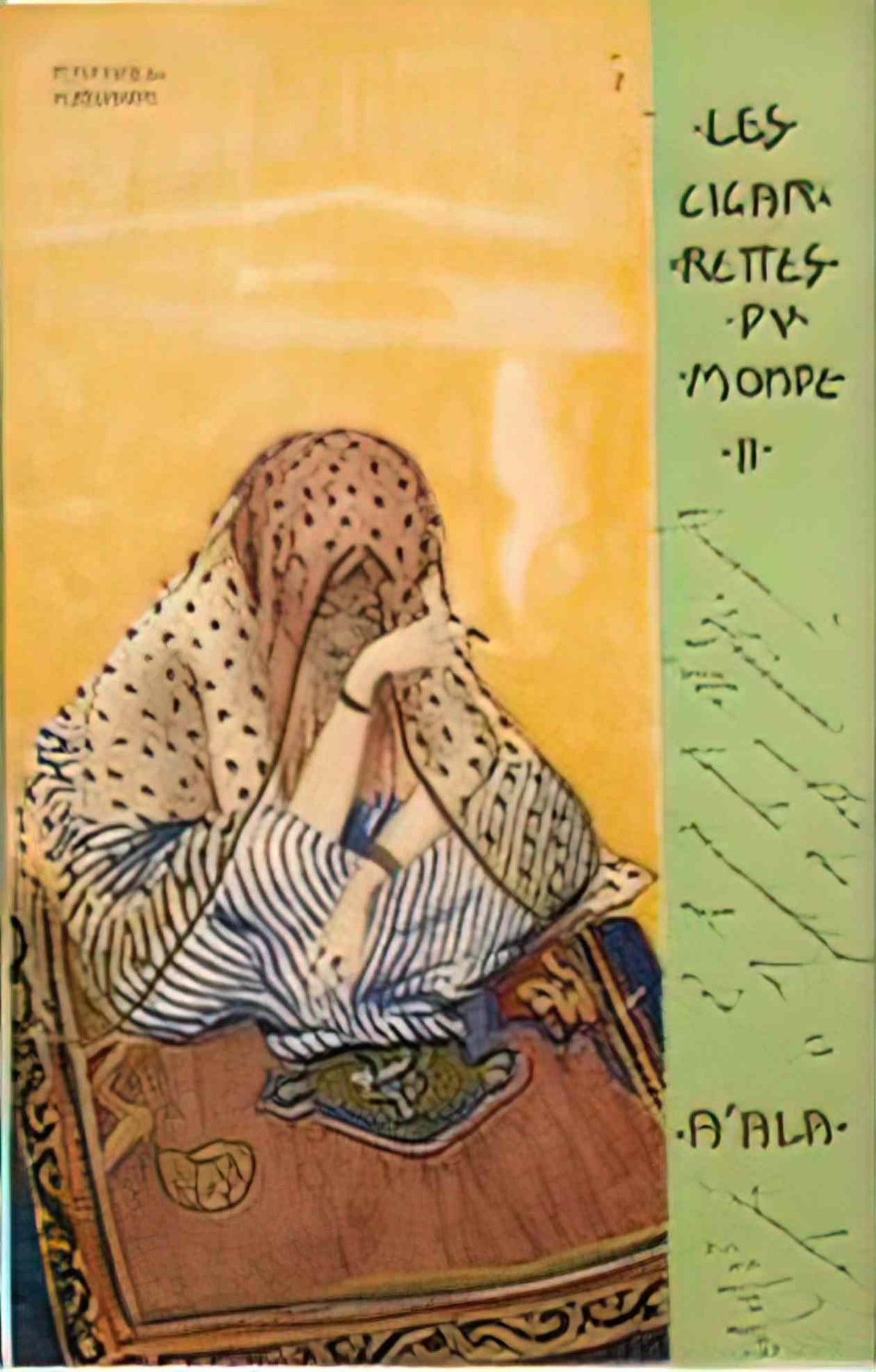 Raphael Kirchner cigarettes of the world 1900 1 Art A4 Photo Print