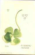 Raphael Kirchner clovers 1899 4 Art A4 Photo Print