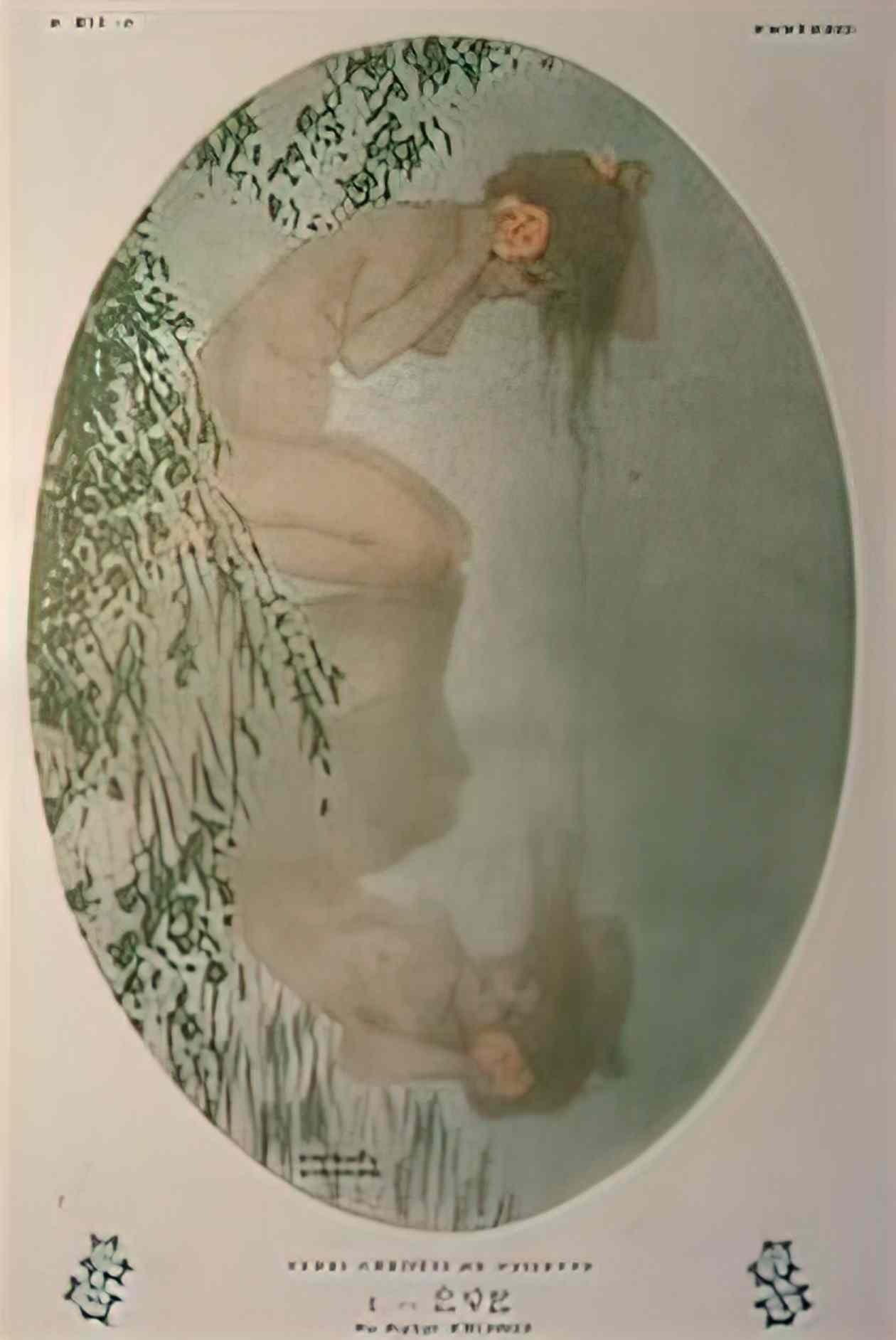 Raphael Kirchner eve 1912 Art A4 Photo Print