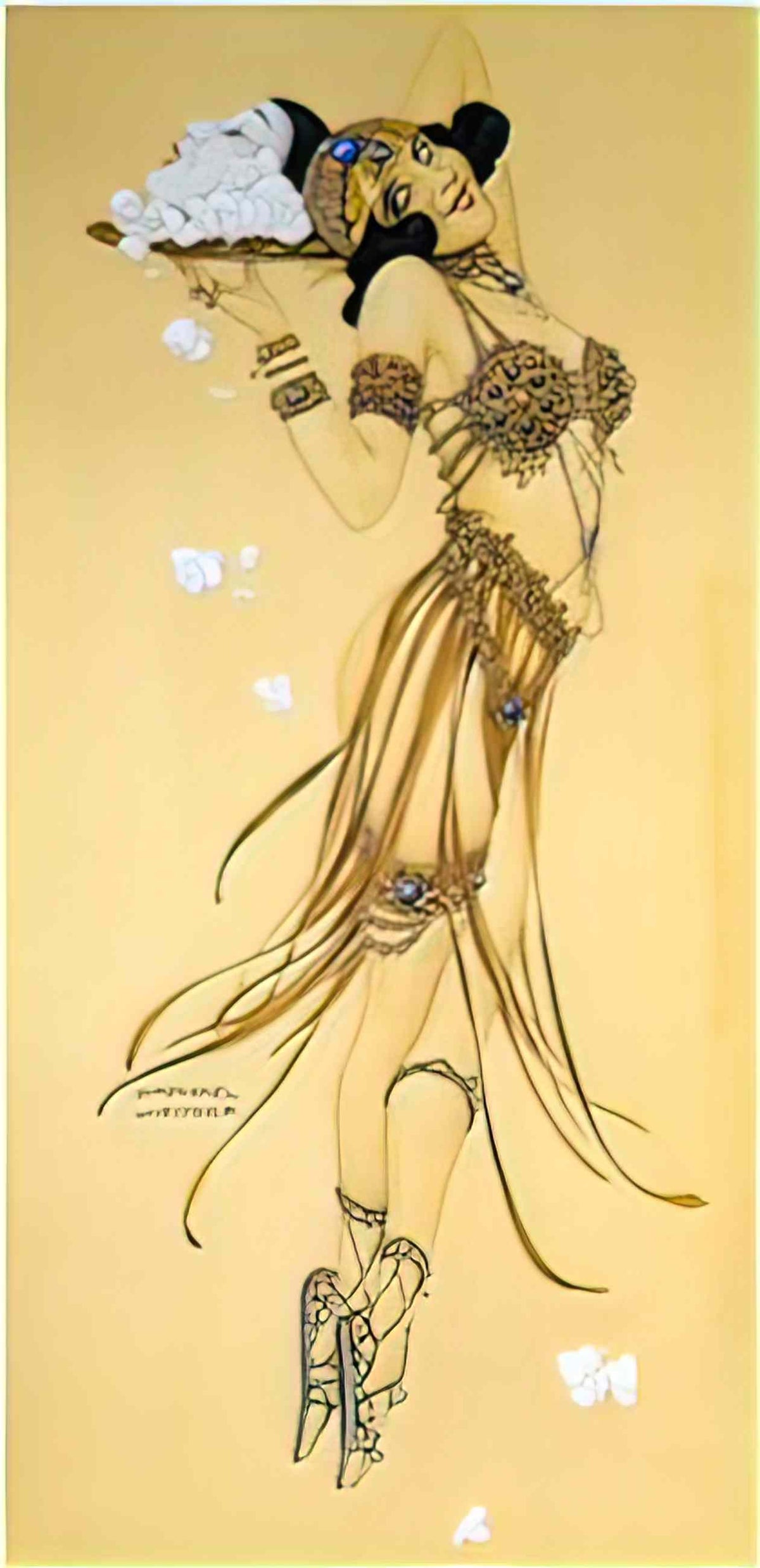 Raphael Kirchner expiation Art A4 Photo Print