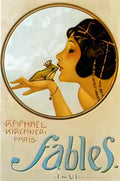Raphael Kirchner fables 1903 1 Art A4 Photo Print