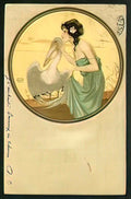 Raphael Kirchner fables 1903 2 Art A4 Photo Print