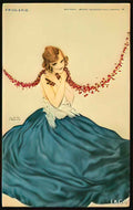 Raphael Kirchner friolerie 1916 Art A4 Photo Print