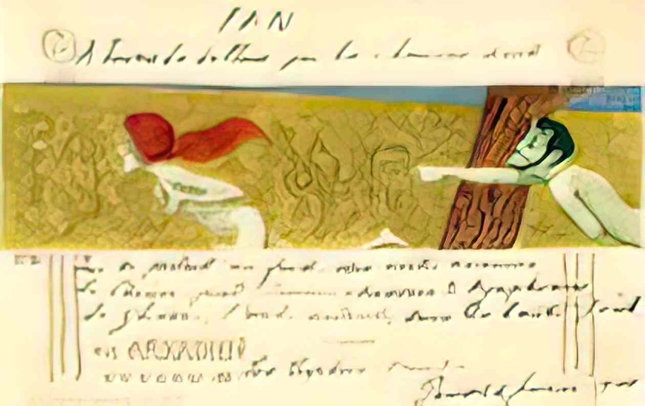Raphael Kirchner from arcadia 2 Art A4 Photo Print