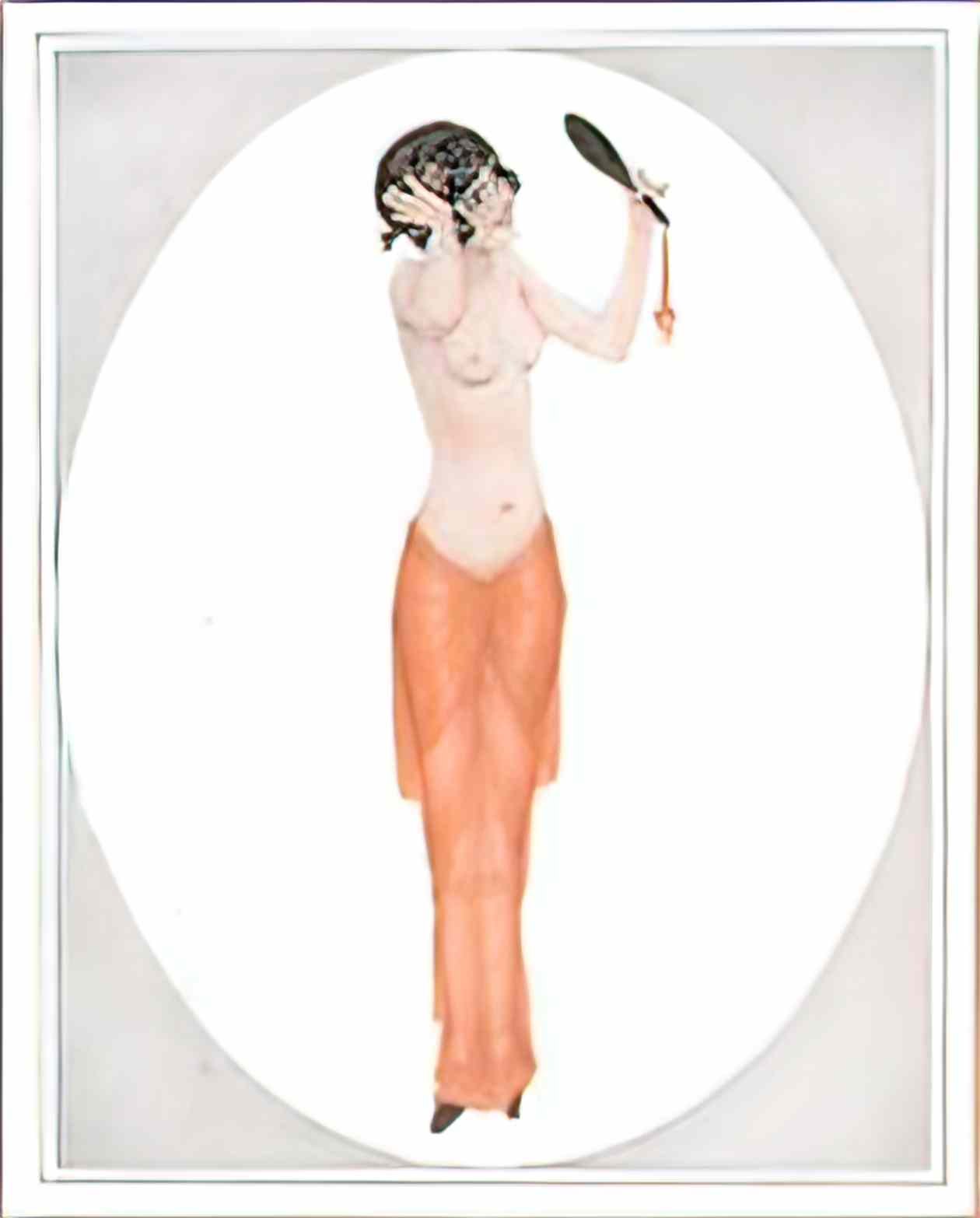 Raphael Kirchner from brown to blonde 2 Art A4 Photo Print