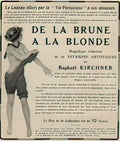 Raphael Kirchner from brown to blonde 3 Art A4 Photo Print