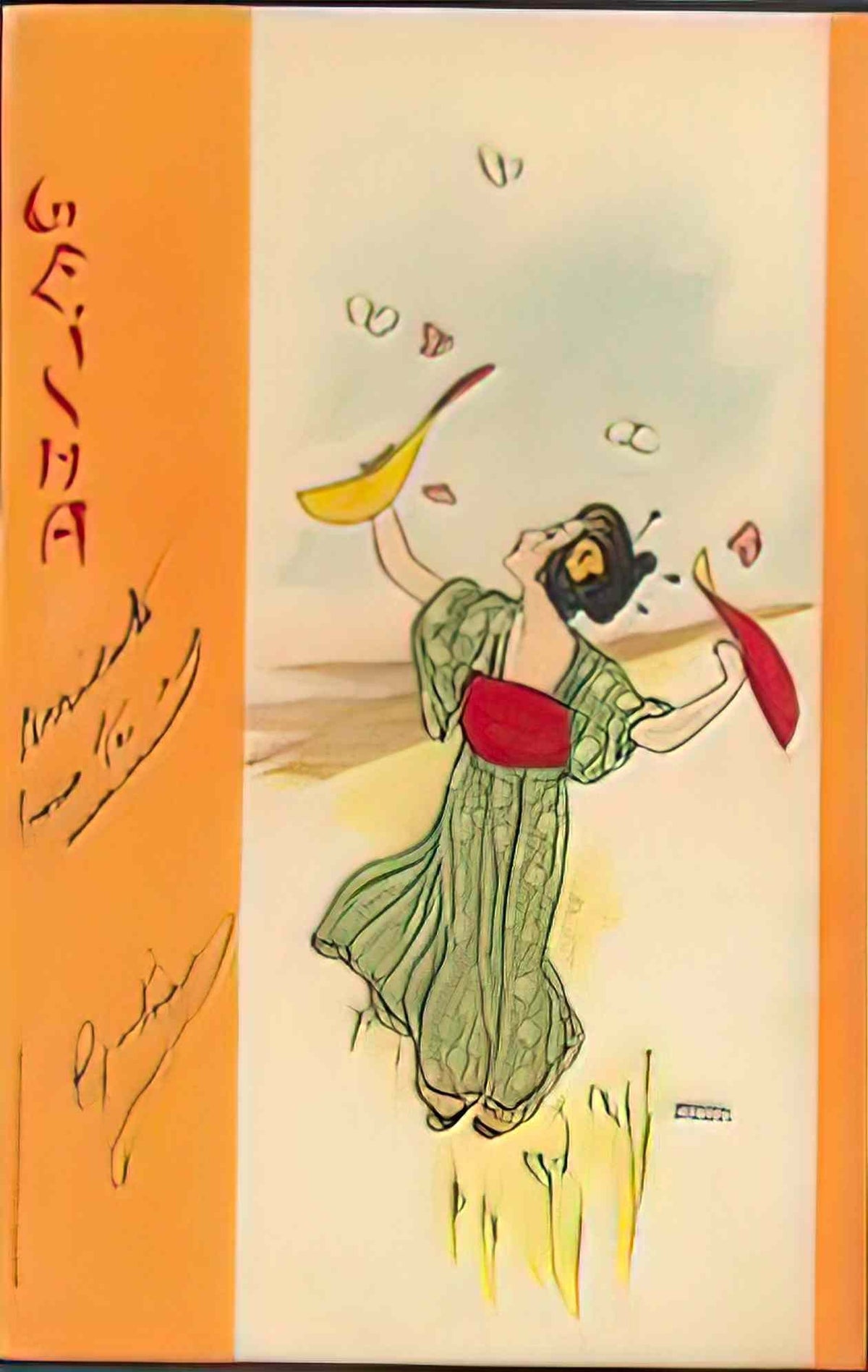 Raphael Kirchner geisha Art A4 Photo Print