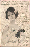 Raphael Kirchner greek girls 1 Art A4 Photo Print